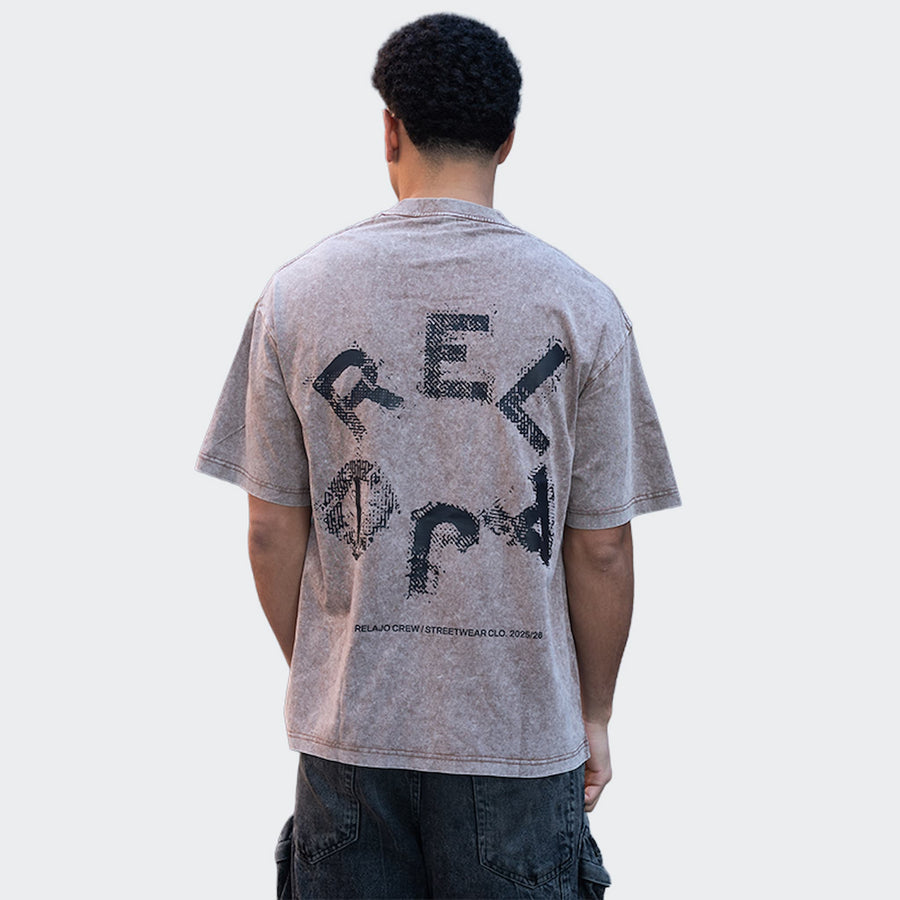 Remera Oversized Relajo — Religión