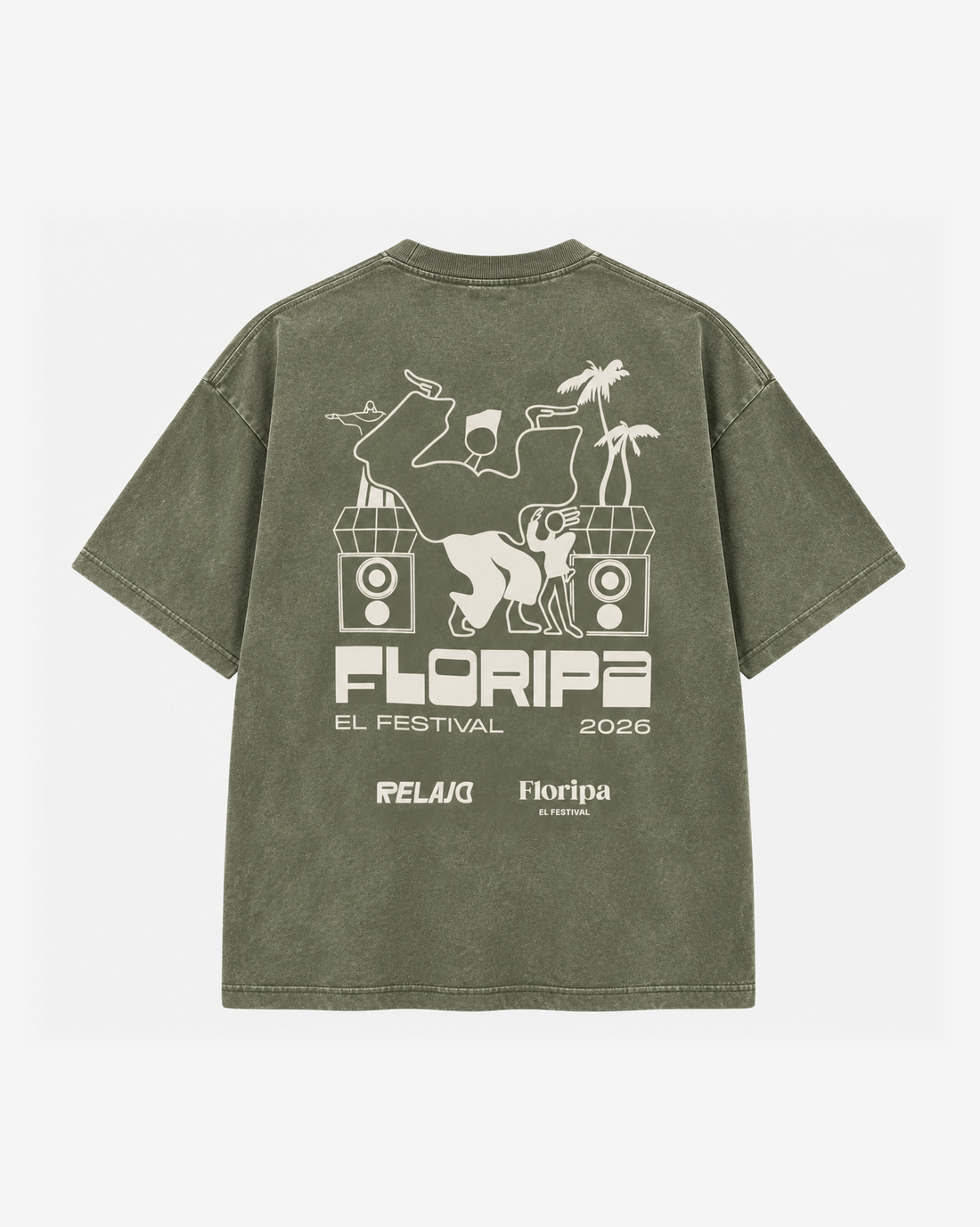 Remera Oversized Relajo — Floripa 2026