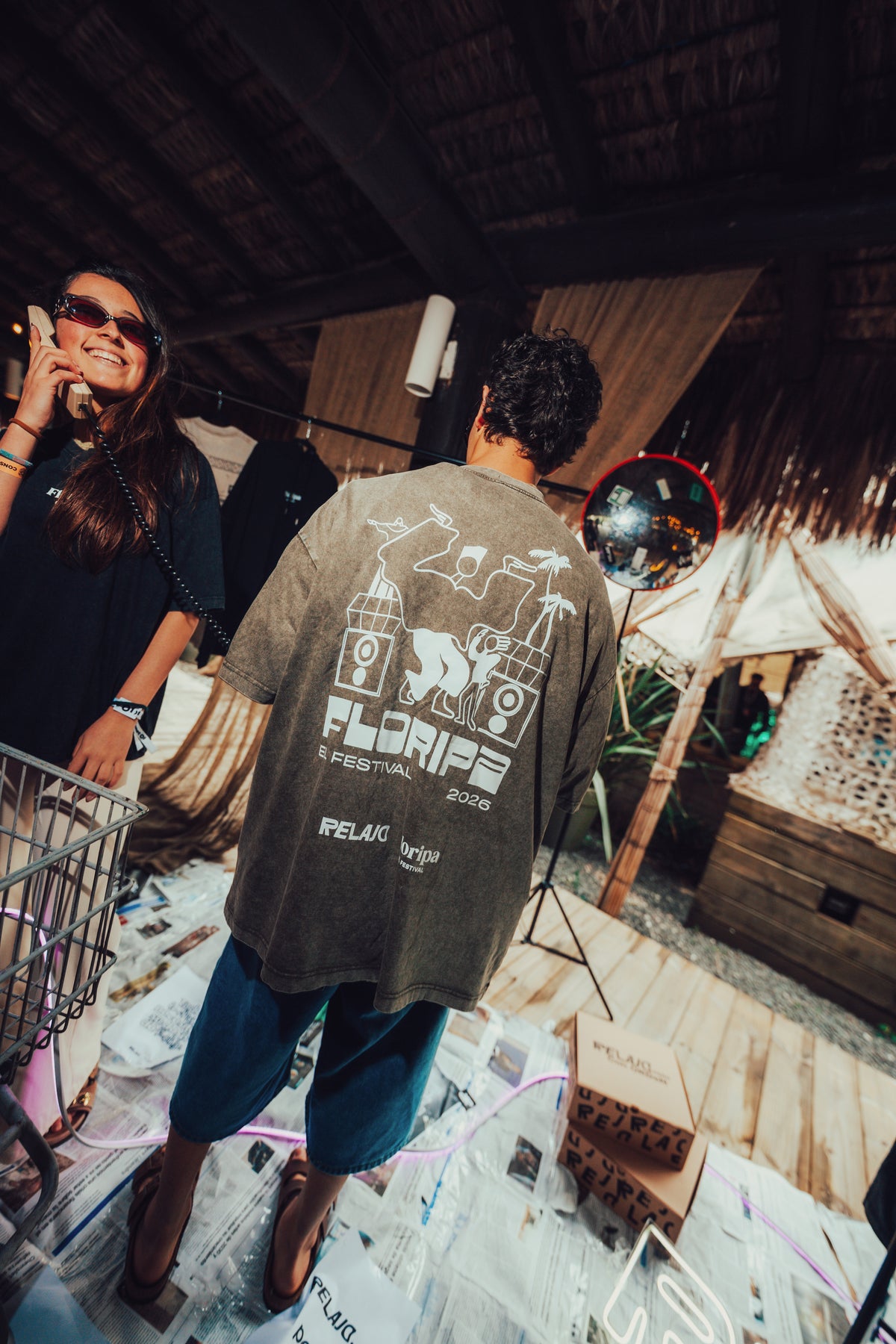 Remera Oversized Relajo — Floripa 2026