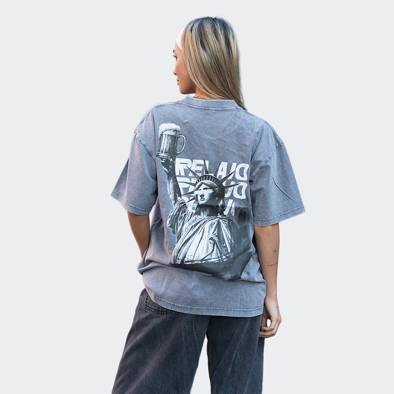 Remera oversized Relajo Libertat, vista 2